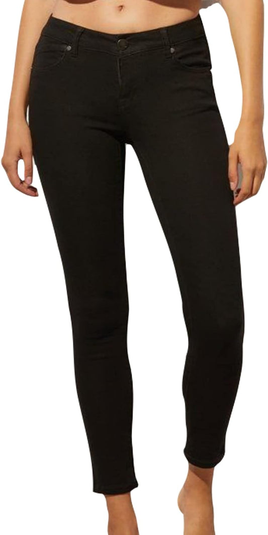 "Flatter and Define Your Figure with Women'S 28" Mid-Rise Re:Denim Skinny Jeans!"